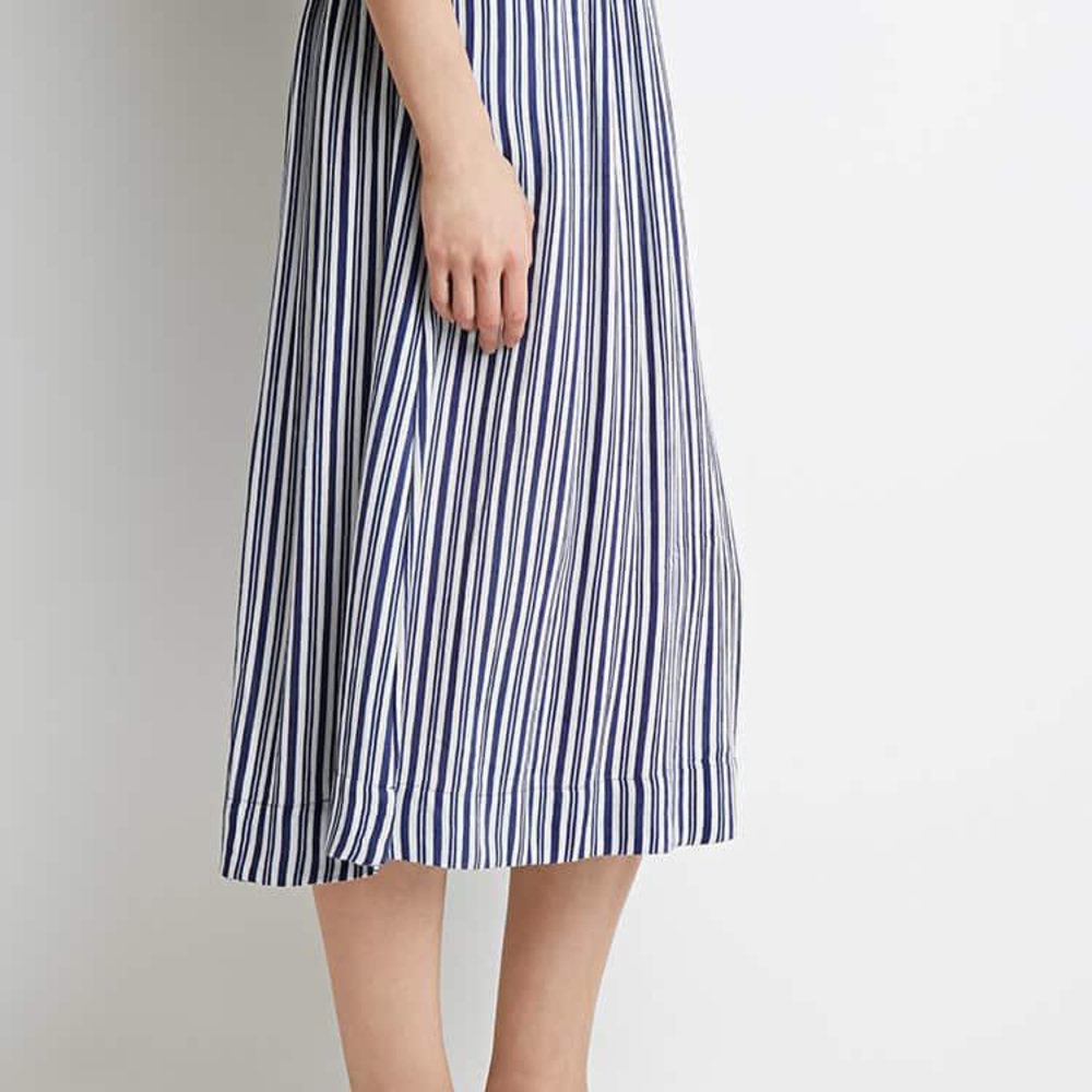 NWT forever 21 Skirt Cream and Blue